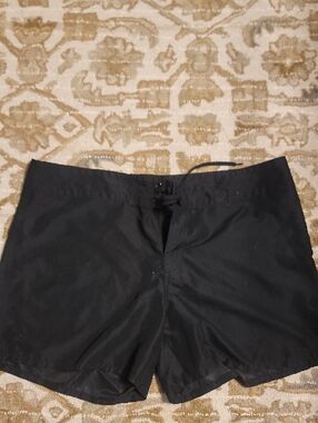 Island Escape Woman Black Swim Trunk